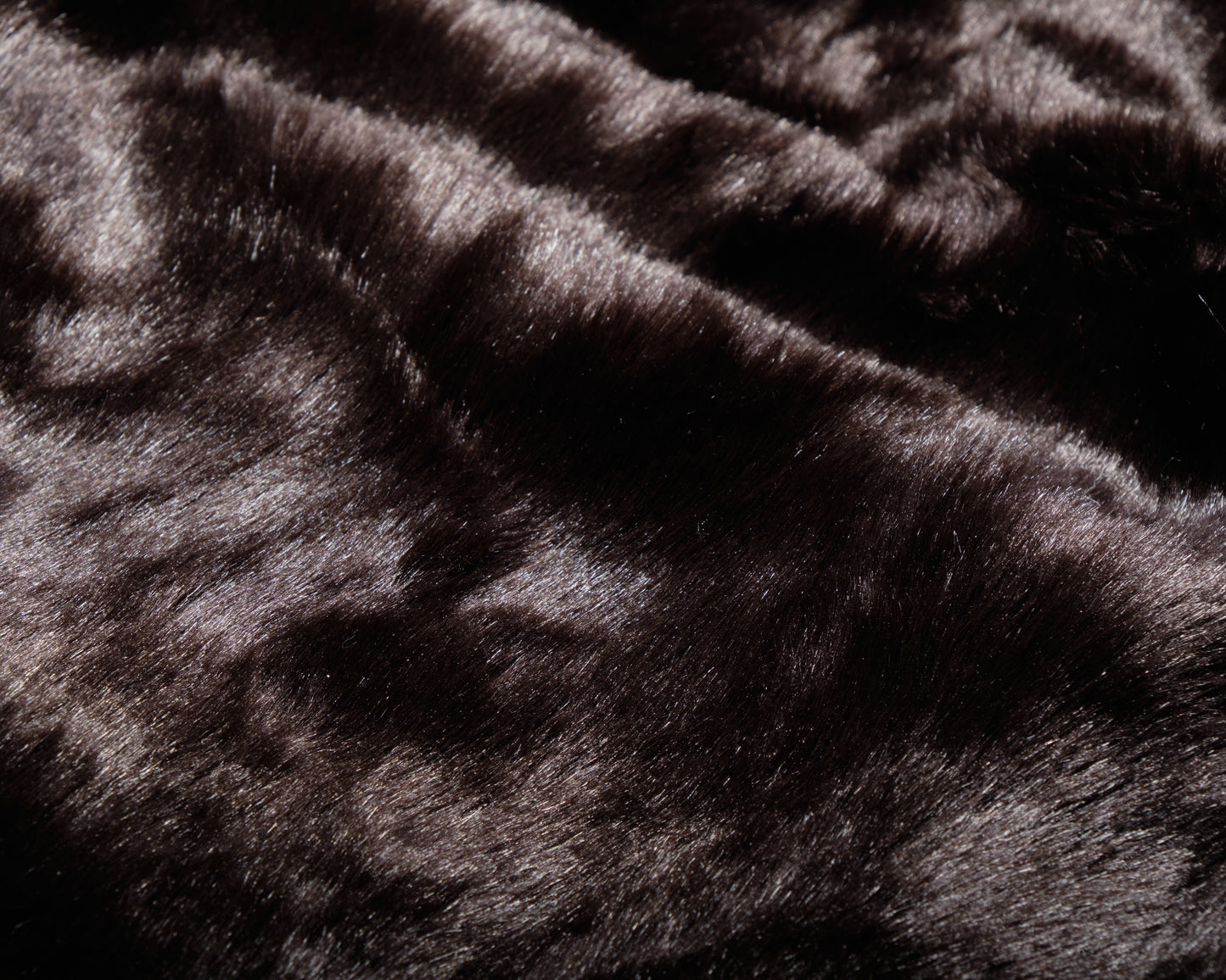 Black Fur Crossbody Bag